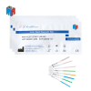 a close up of a test strip