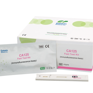a test kit with a test strip